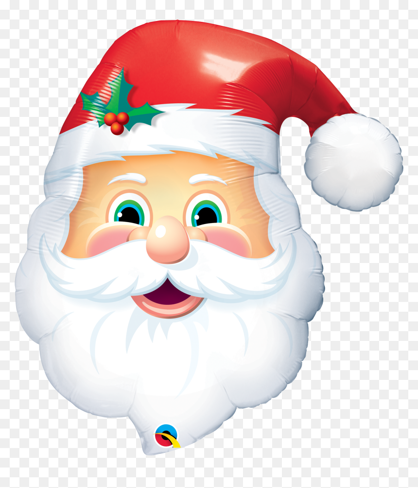 Santa Balloon, HD Png Download - papai noel png
