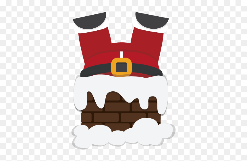 Adesivi Di Natale Per Vetrine, HD Png Download - papai noel png