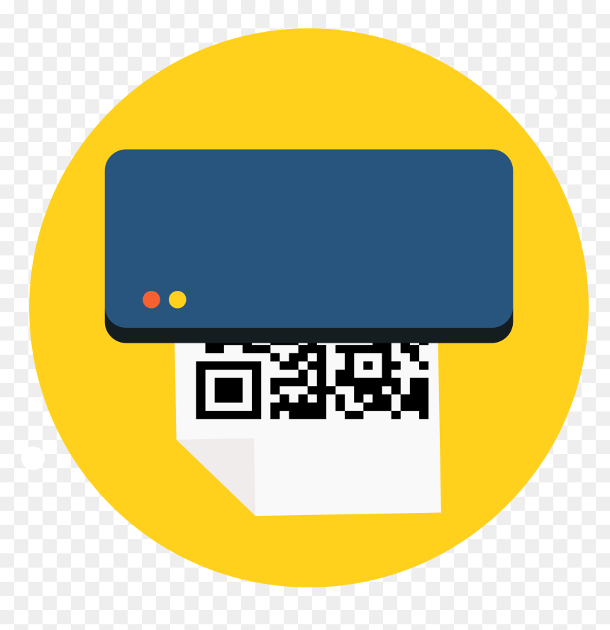 Qr Code Icon, HD Png Download - statistics icon png