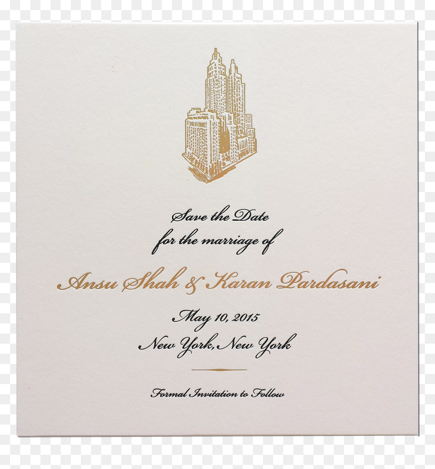 Calligraphy, HD Png Download - save the date stamp png