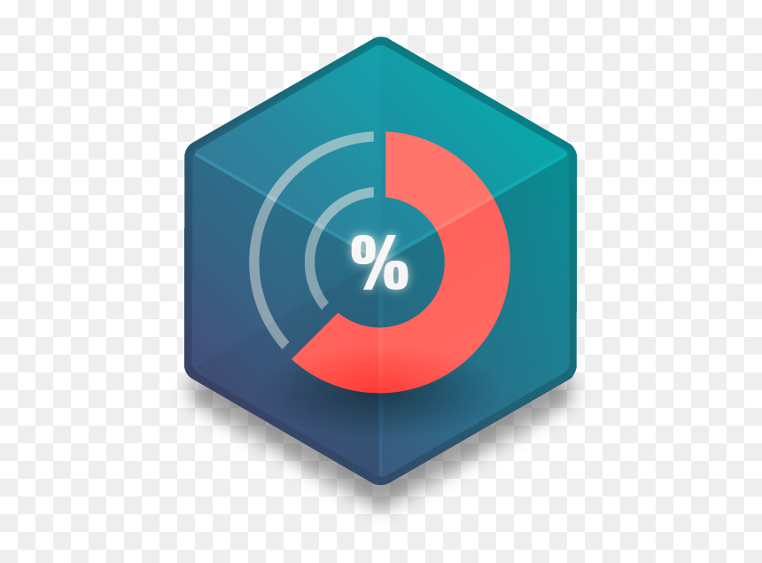 Circle, HD Png Download - statistics icon png