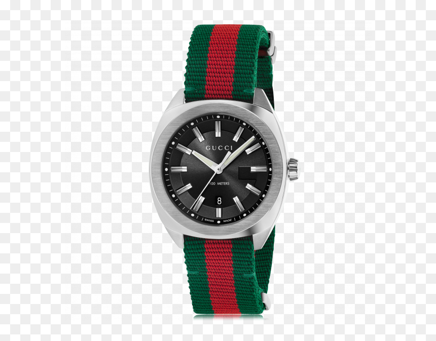 Gucci Watch Green And Red, HD Png Download - gucci bag png