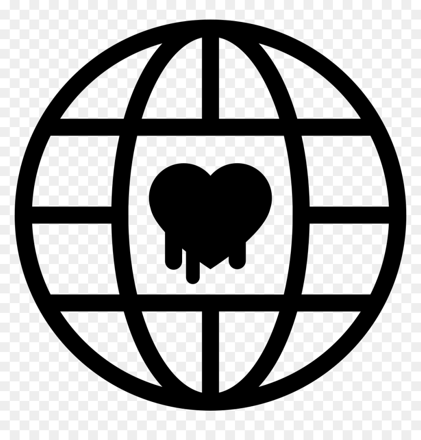 Globe Icon Png, Transparent Png - earth symbol png