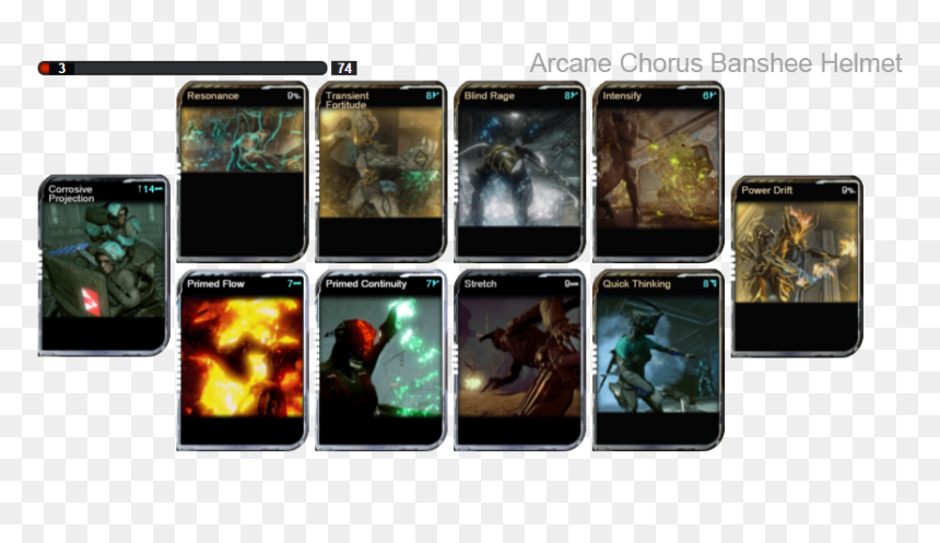 Banshee Prime Chorus Helmet, HD Png Download - banshee png