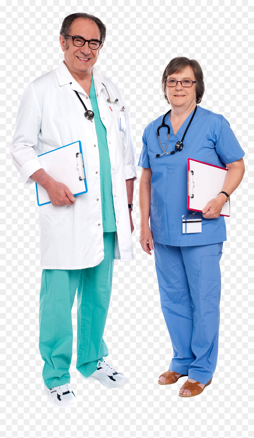Male Doctor Female Nurse, HD Png Download - physician png