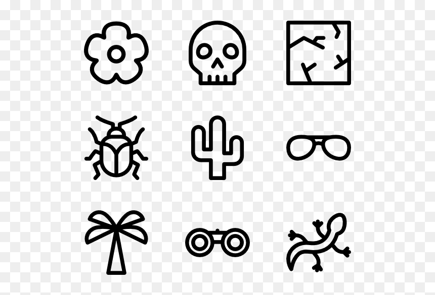 Wedding Icon, HD Png Download - desert plants png