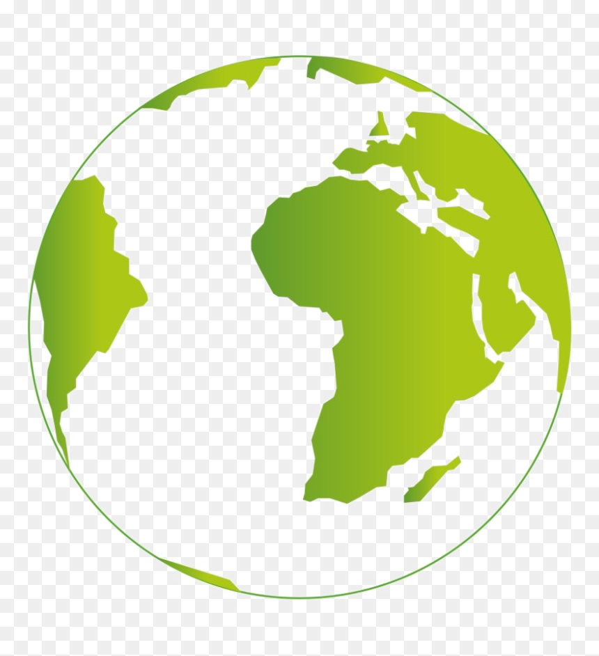 Earth Clipart Green, HD Png Download - earth symbol png