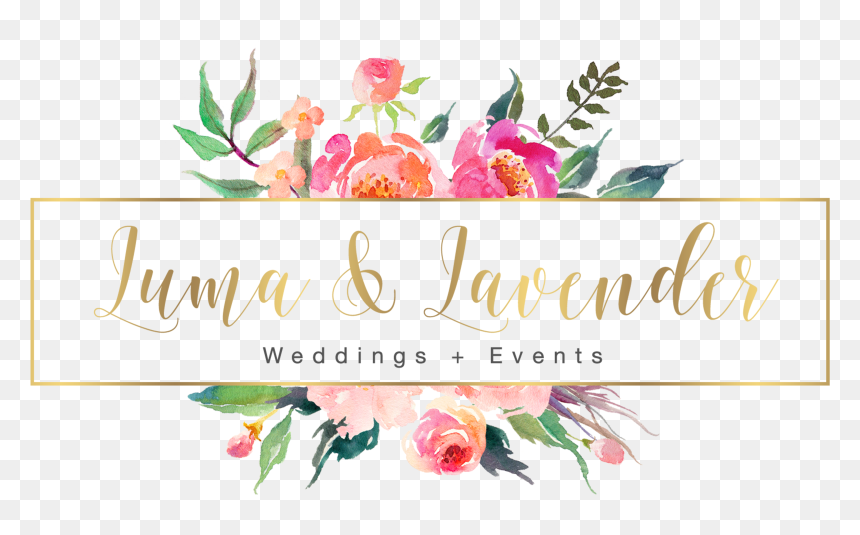 Watercolor Flowers Logo Png, Transparent Png - gold flowers png