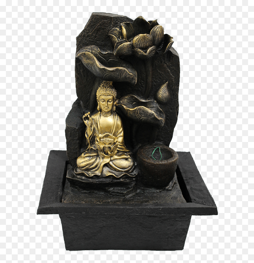 Bronze Sculpture, HD Png Download - gold flowers png
