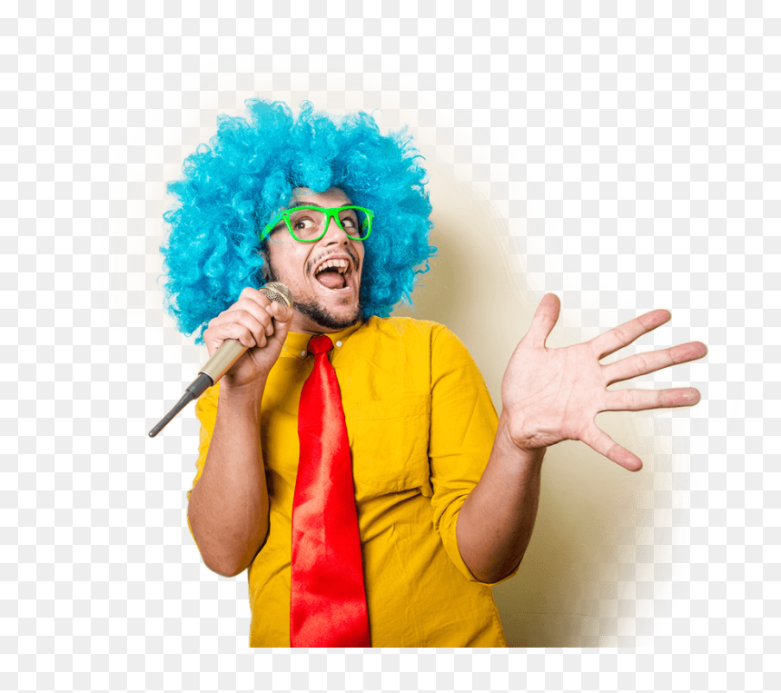Clown, HD Png Download - karaoke singer png