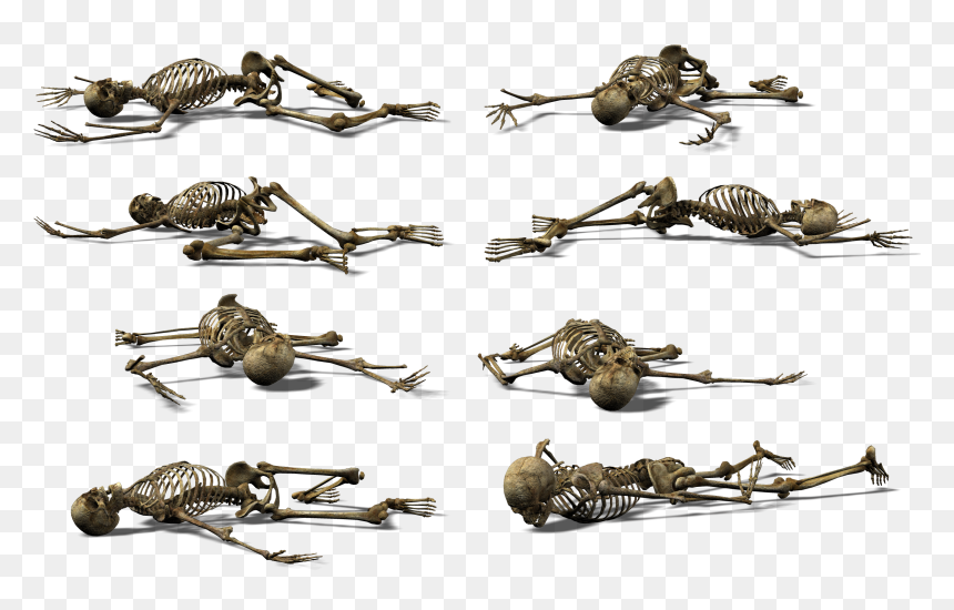 Скелеты Пнг, HD Png Download - skeleton hands png