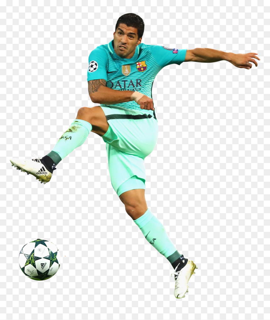 Kick Up A Soccer Ball, HD Png Download - luis suarez png