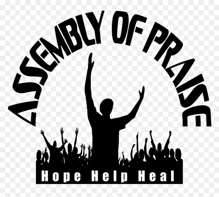Silhouette, HD Png Download - praise silhouette png