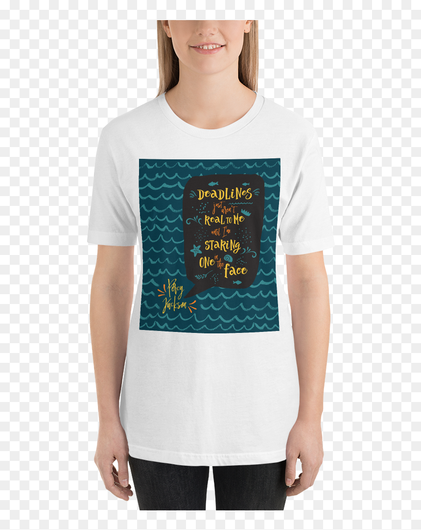 Percy Jackson Quote Unisex Short Sleeved Shirt - T-shirt, HD Png Download - percy jackson png