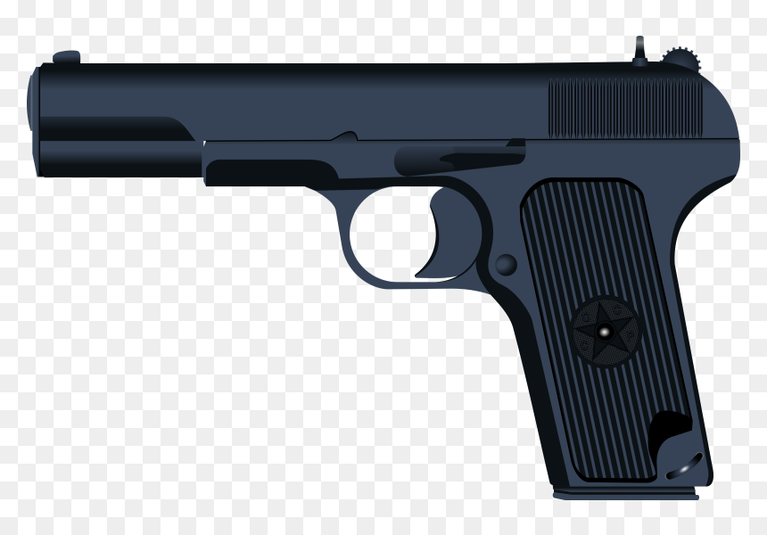 Tokarev Tt 33 Png, Transparent Png - pointing gun png