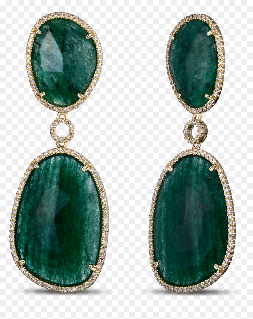 Earrings, HD Png Download - jade png