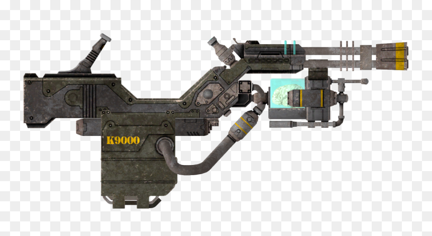 K9000 Fallout, HD Png Download - pointing gun png
