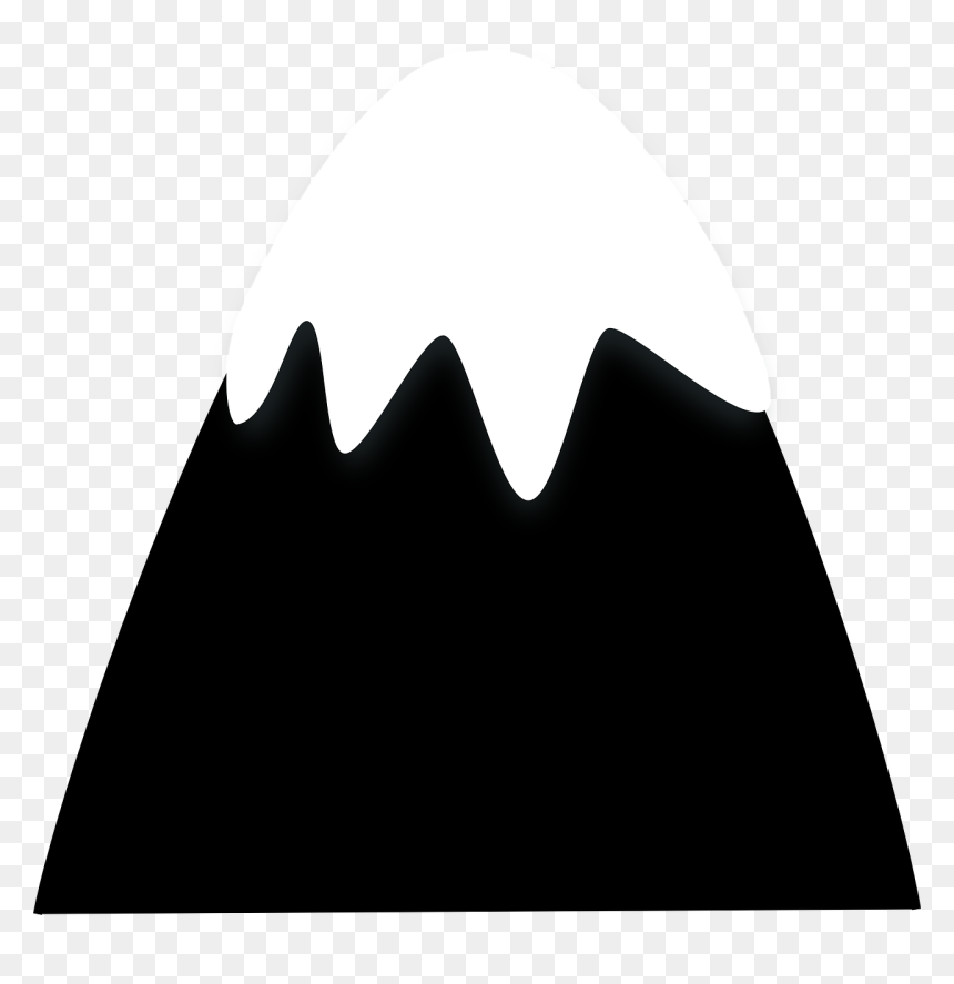 Cartoon Snow Covered Mountain Png, Transparent Png - cartoon mountains png