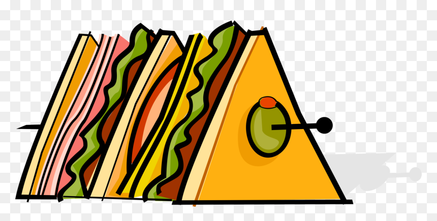Finger Food Vector, HD Png Download - club sandwich png