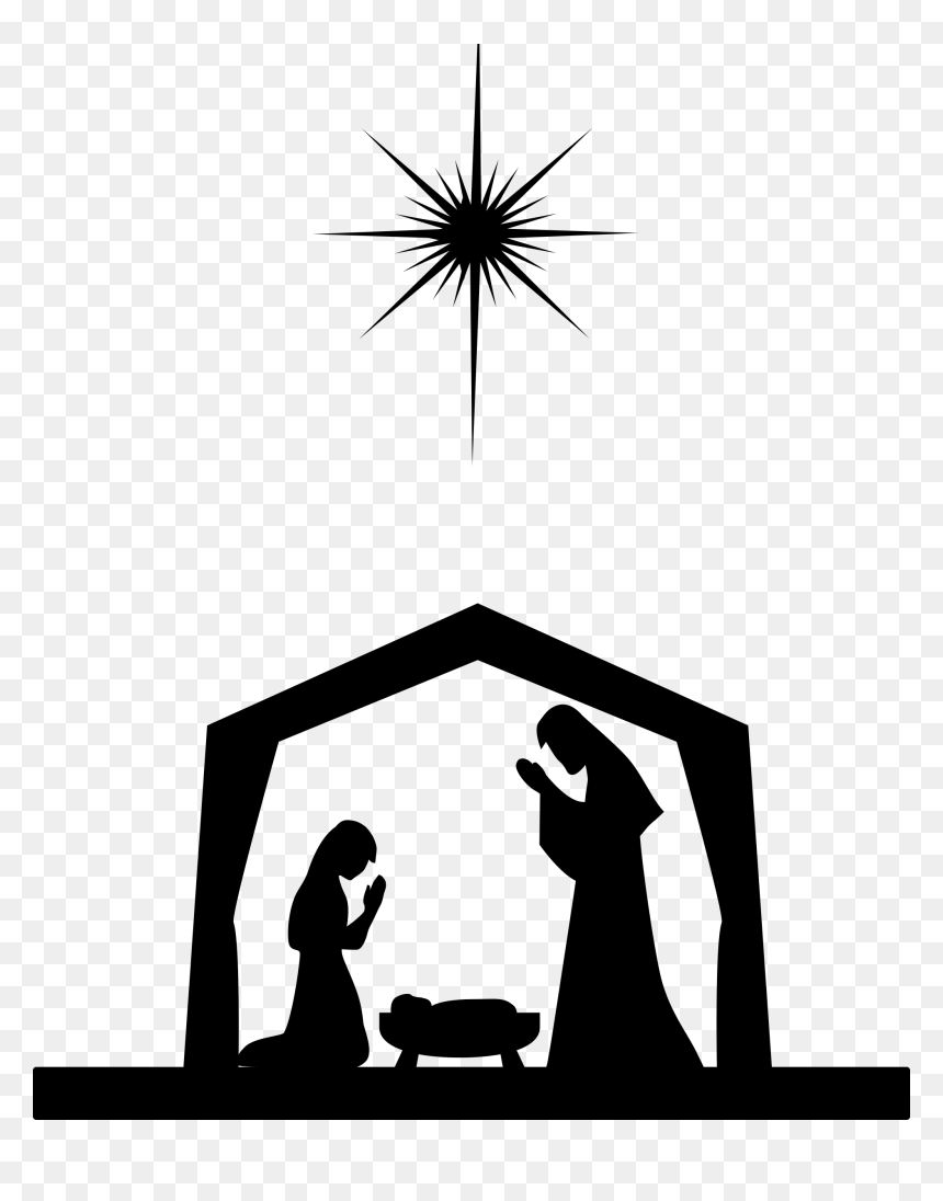 Nativity Silhouette Transparent, HD Png Download - africa silhouette png