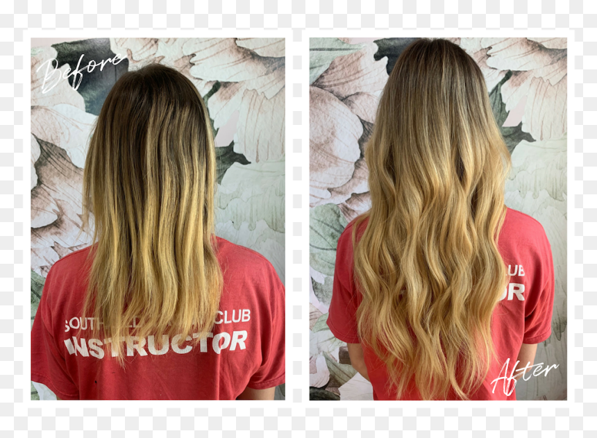 Blond, HD Png Download - hair with bangs png
