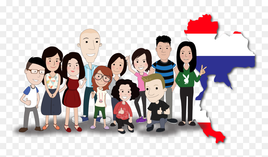 Cartoon, HD Png Download - family cartoon png