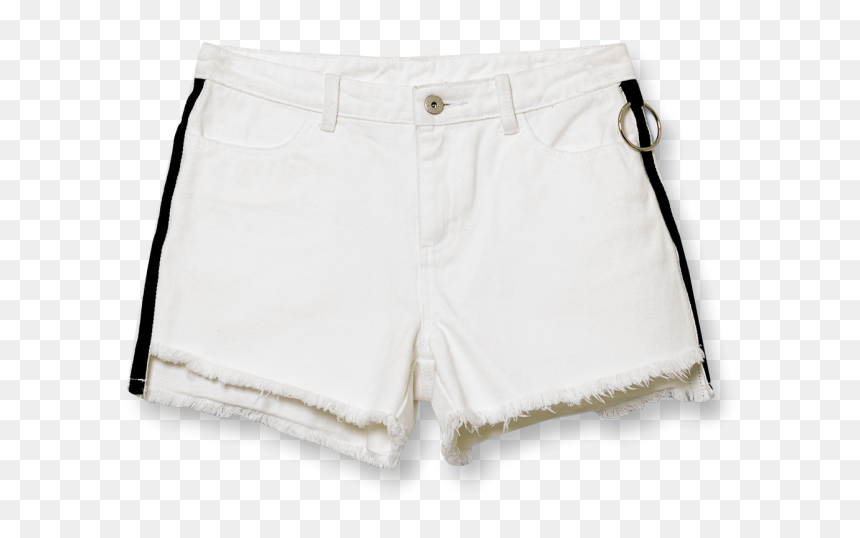 Ripped Denim Shorts - Pocket, HD Png Download - jean shorts png