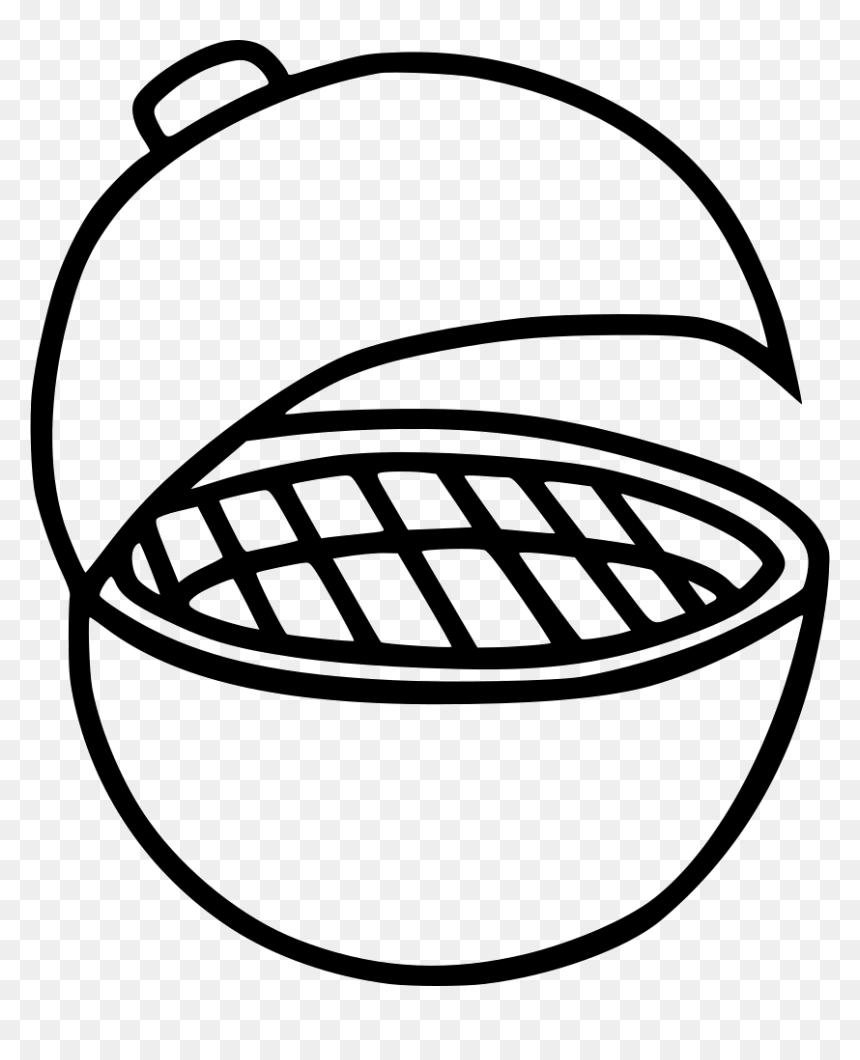 Line Art, HD Png Download - bbq icon png