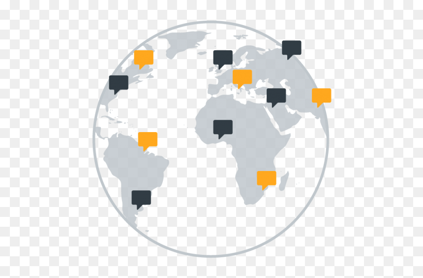 World Map, HD Png Download - collaboration icon png