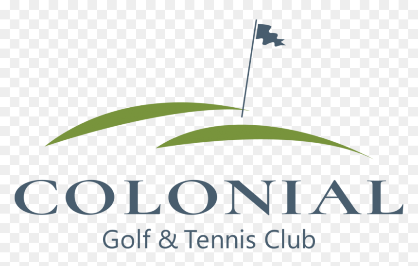 Colonial Golf And Tennis Logo, HD Png Download - golf course png
