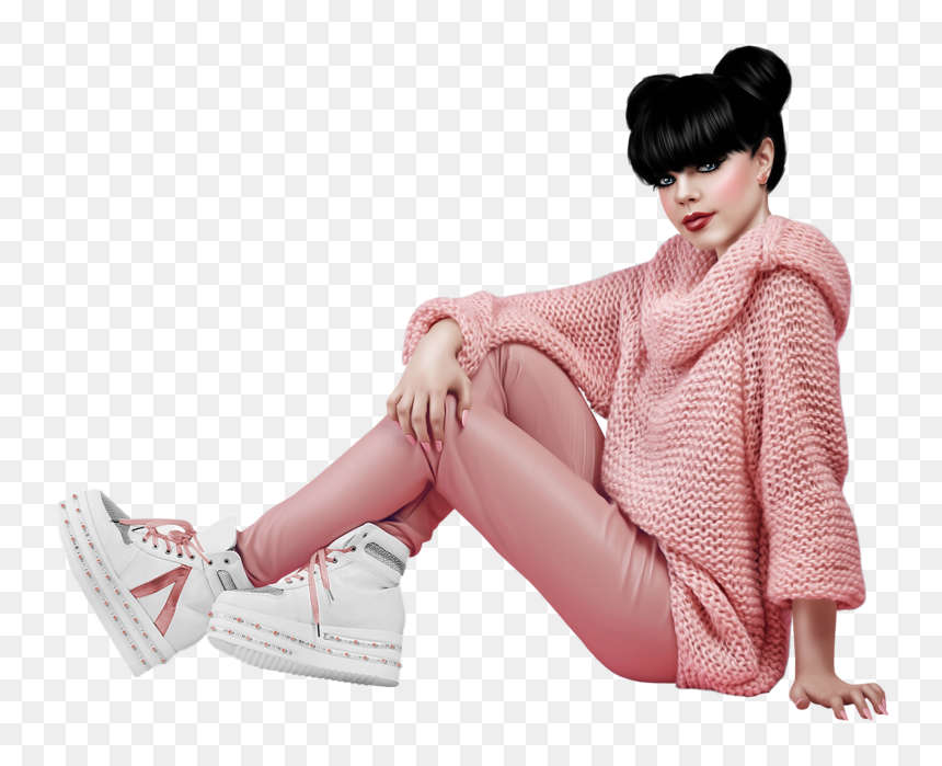 Tubes Femme Hiver Png, Transparent Png - tubes femmes png