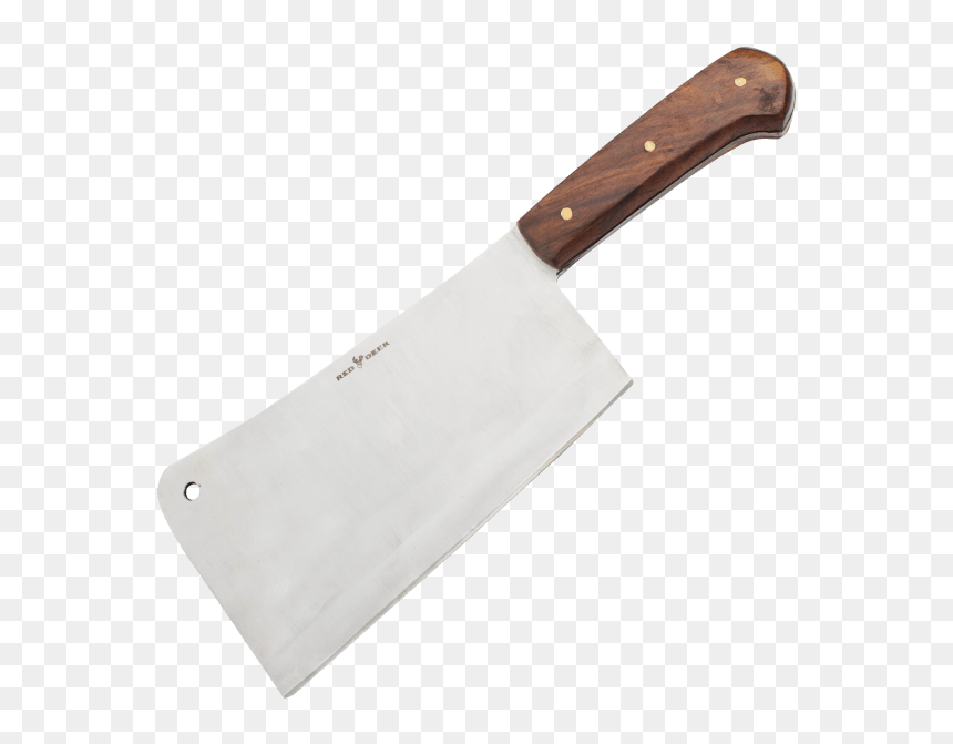 Meat Cleaver Wooden Handle, HD Png Download - cleaver png