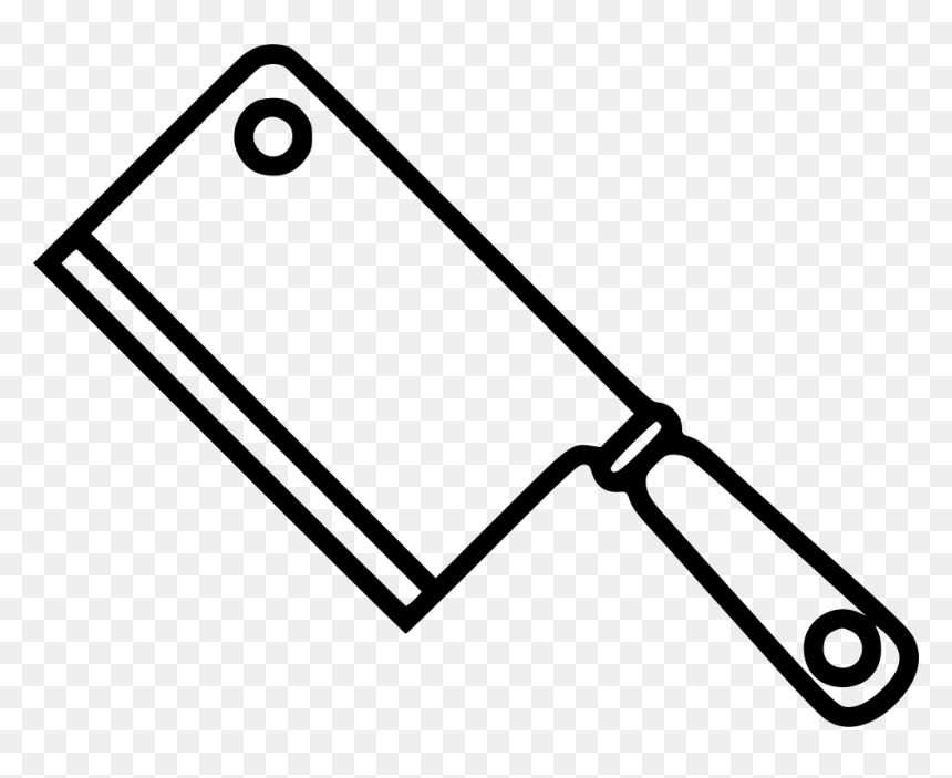 Line Art, HD Png Download - cleaver png