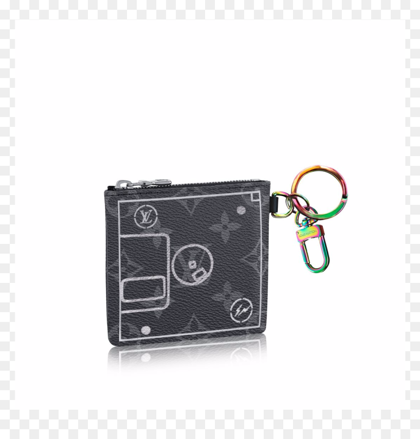Louis Vuitton Fragment Coin Pouch, HD Png Download - louis vuitton pattern png