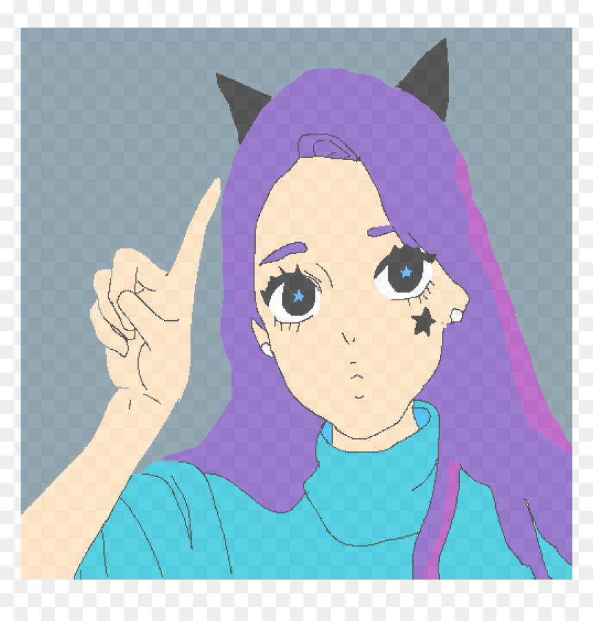 Cartoon, HD Png Download - cat girl png