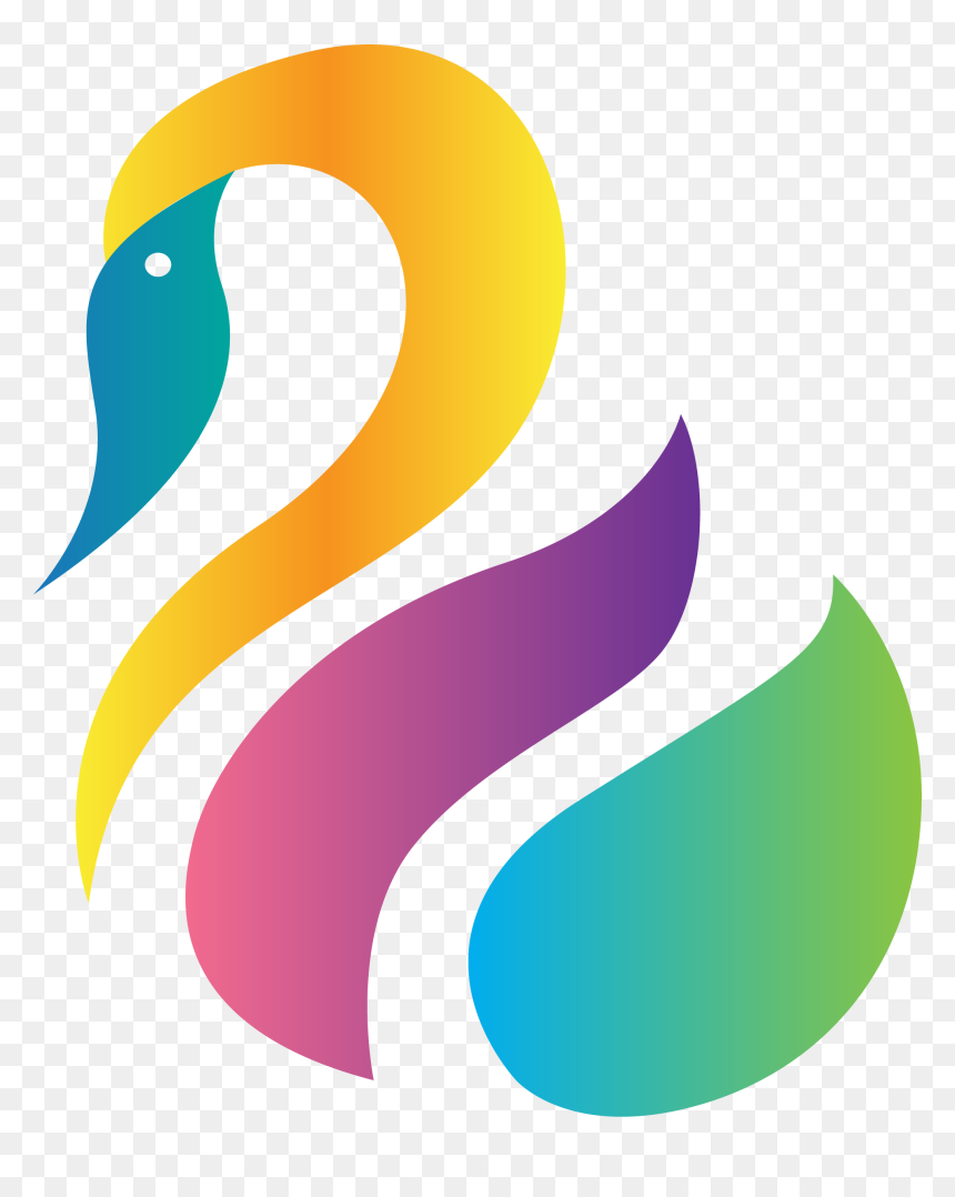 Clip Art, HD Png Download - swan silhouette png