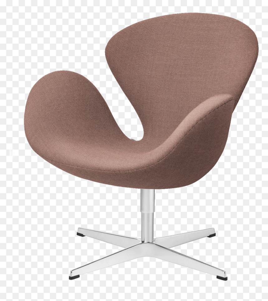 Arne Jacobsen Swan Chair Png, Transparent Png - swan silhouette png