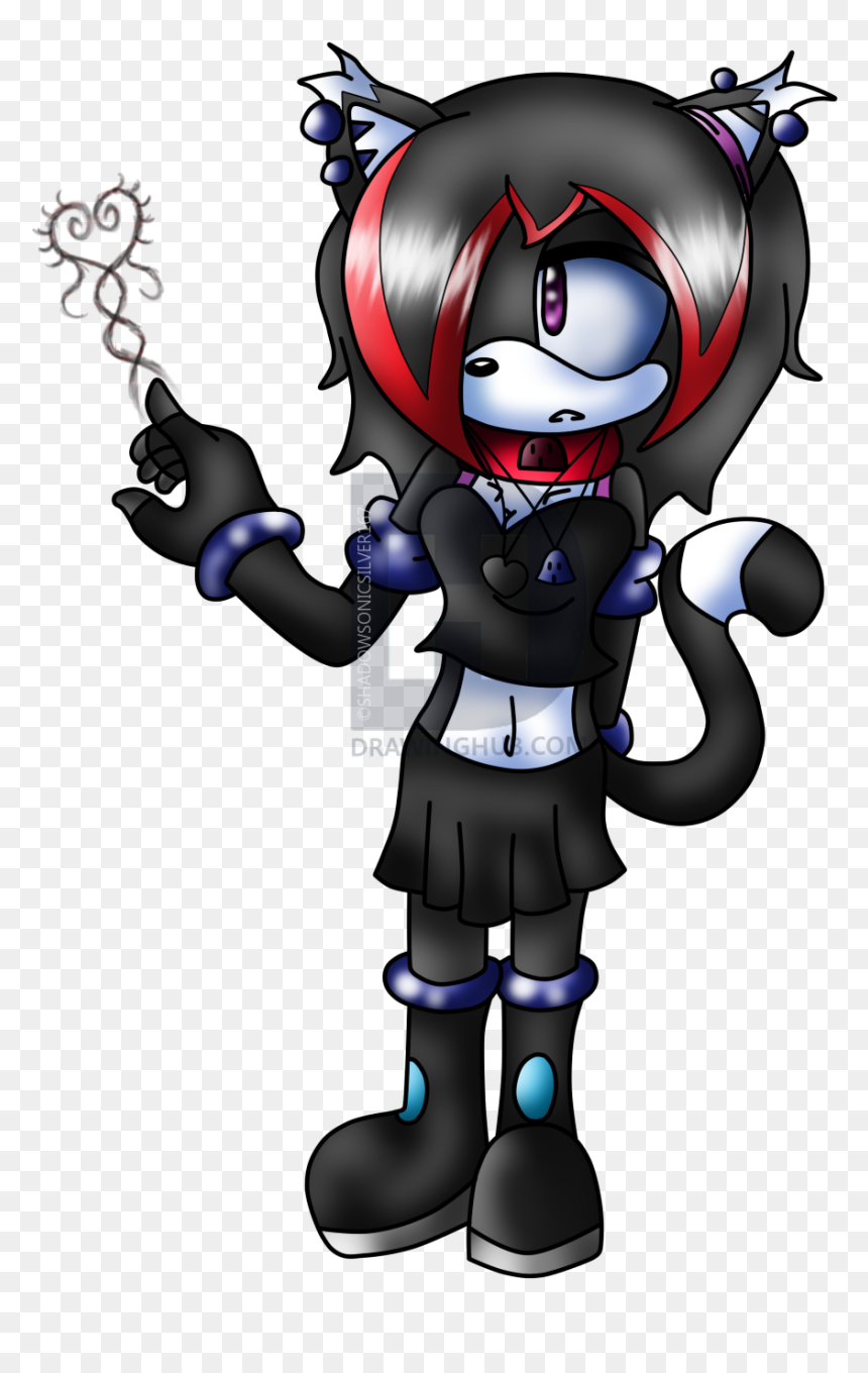 Emo Cat Anime Girl, HD Png Download - cat girl png