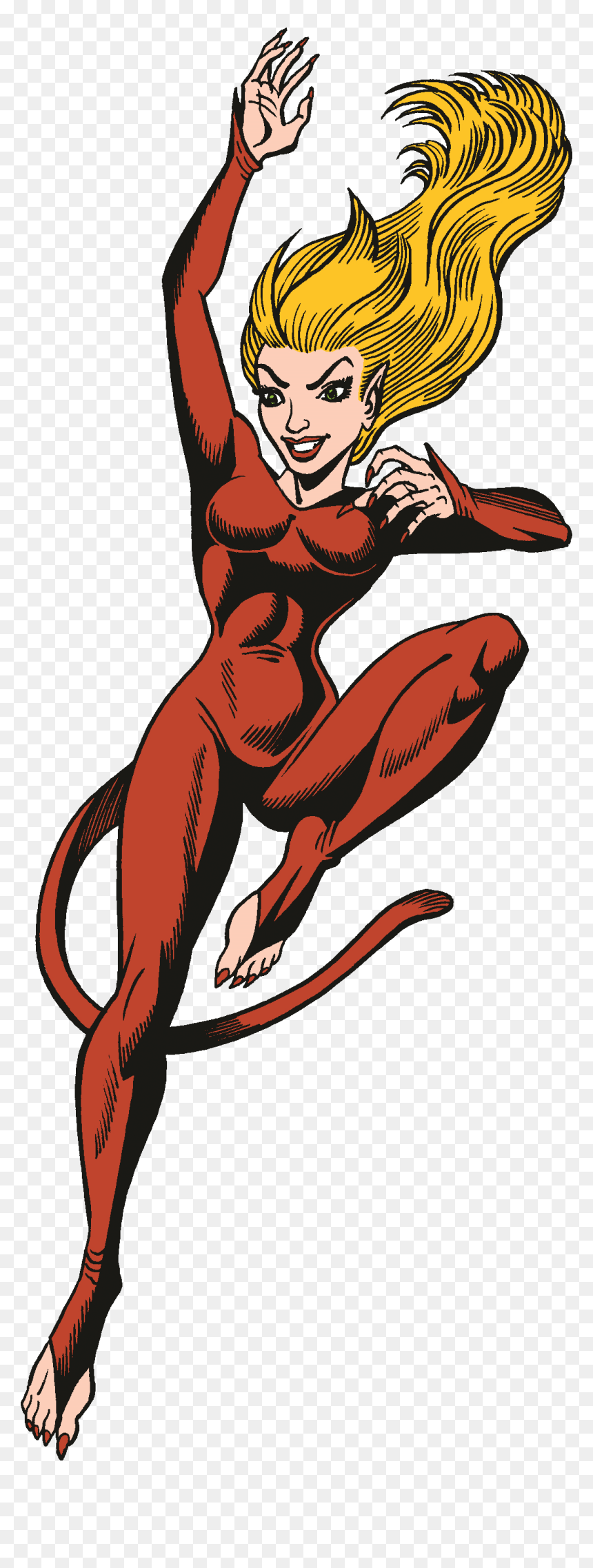 Archie Comics Catgirl, HD Png Download - cat girl png
