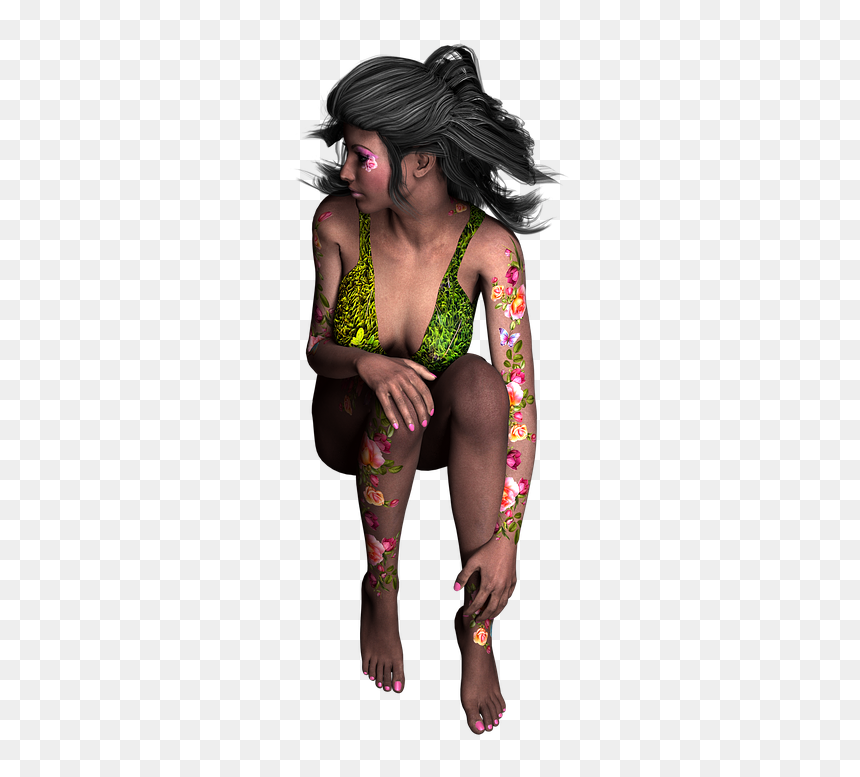 Girl, HD Png Download - cat girl png