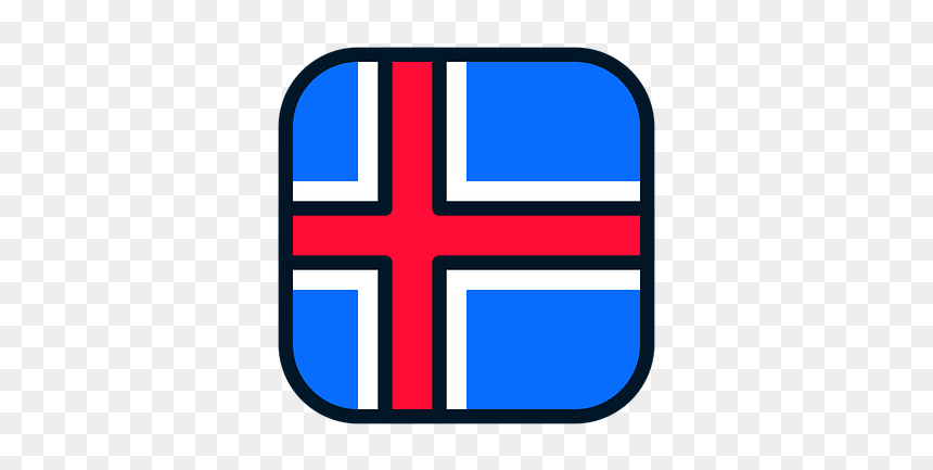 Clip Art, HD Png Download - iceland flag png