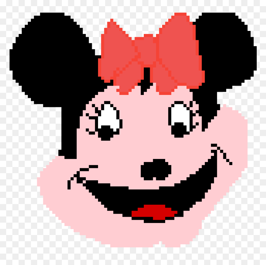 Minnie Mouse, HD Png Download - minnie mouse face png