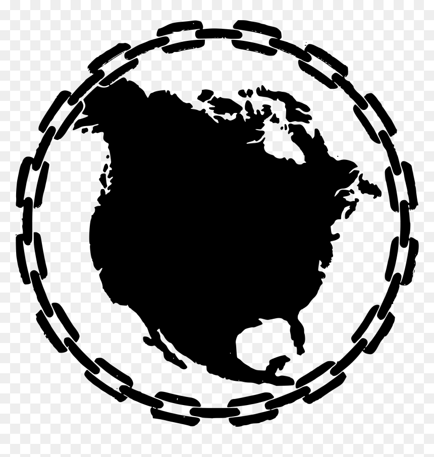 Gold Chain In A Circle, HD Png Download - chain circle png