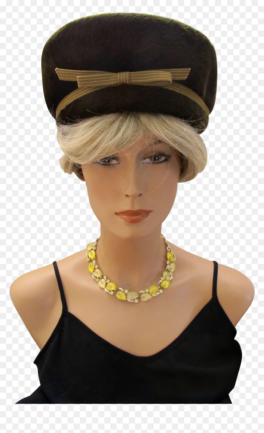Costume Hat, HD Png Download - vintage girl png