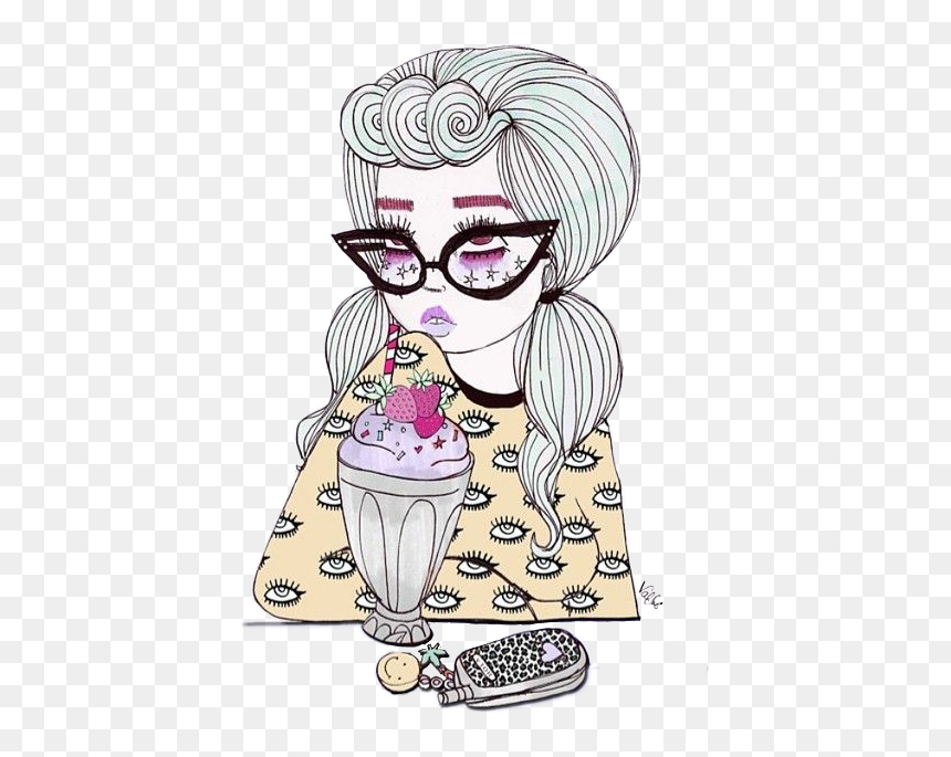 Cartoon, HD Png Download - vintage girl png