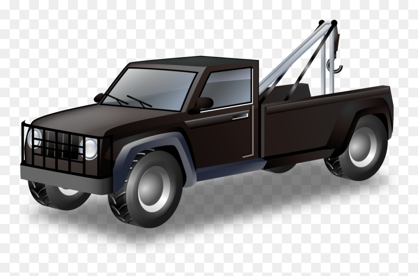 Tow Truck Icon, HD Png Download - car icon vector png