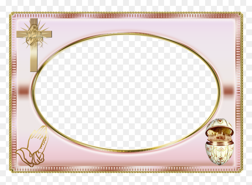 Picture Frame, HD Png Download - molduras batizado png