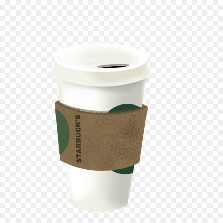 Ceramic, HD Png Download - starbucks coffee cup png