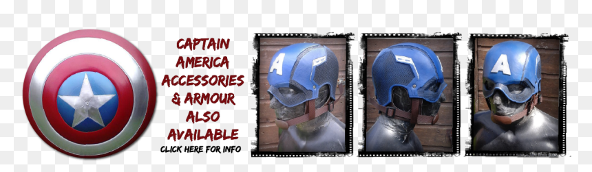 Paintball Equipment, HD Png Download - captain america mask png