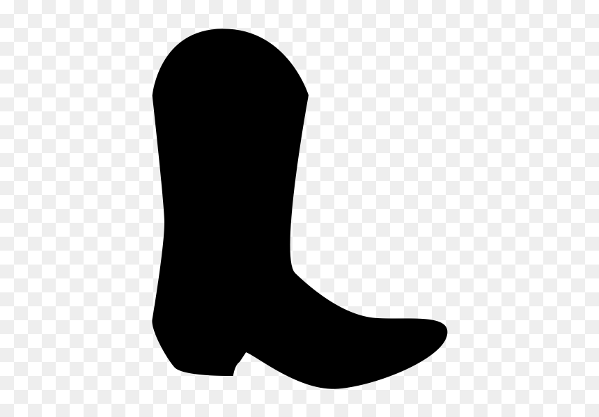 Cowboy Boot, HD Png Download - cowgirl silhouette png